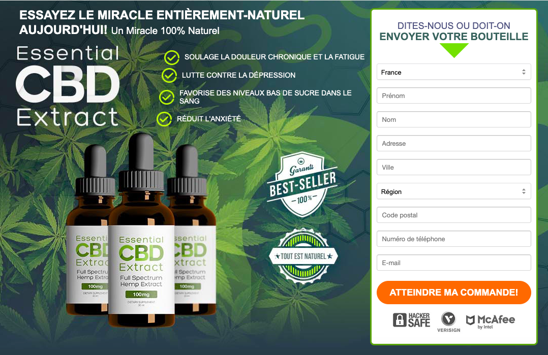 Essential CBD Oil France